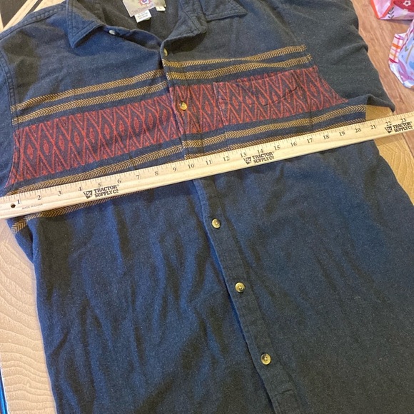 Vintage the territory ahead southwestern casual button down mens size large - Picture 9 of 11